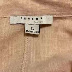 FAVLUX Light Brown Fashion Top